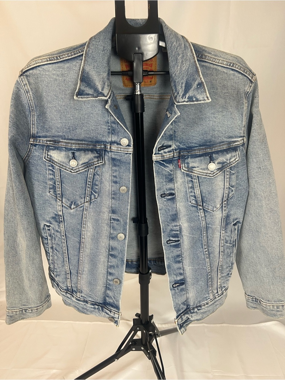 Levi's Washed Blue Denim Trucker Jacket